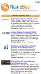 Mobile Screenshot of namebeeb.com