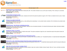 Tablet Screenshot of namebeeb.com